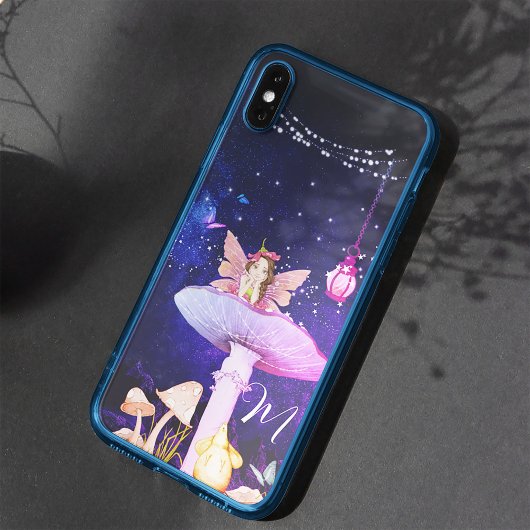 Mushroom Fantasy Monogram Magical Fairy Case-Mate iPhone Hülle