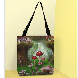 Mushroom-Fantasy-Wald Tasche