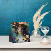 Mushroom Fantasy Woman Fotoplatte (InSitu)