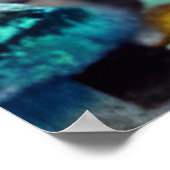 Mushroom Fantasy Woman Poster (Ecke)