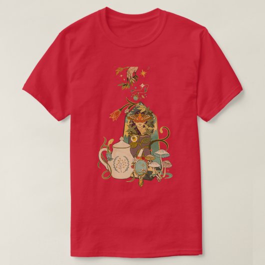 Mushroom-Fee T-Shirt (Design vorne)