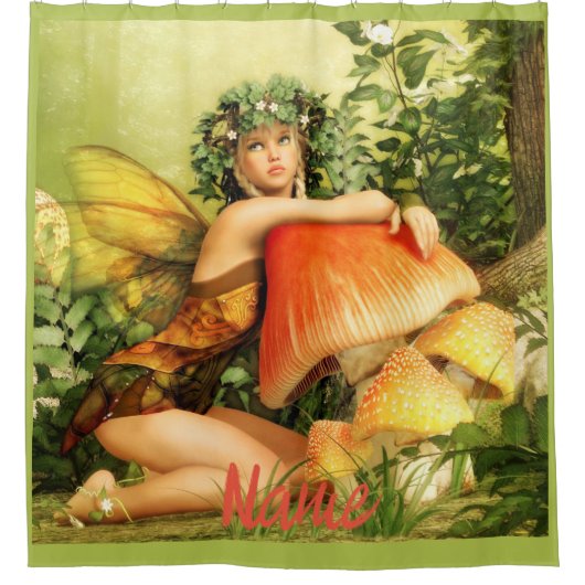 Mushroom Fee Thunder_Cove Duschvorhang (Vorderseite)