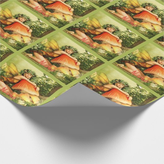 Mushroom Fee Thunder_Cove Geschenkpapier (Ecke)