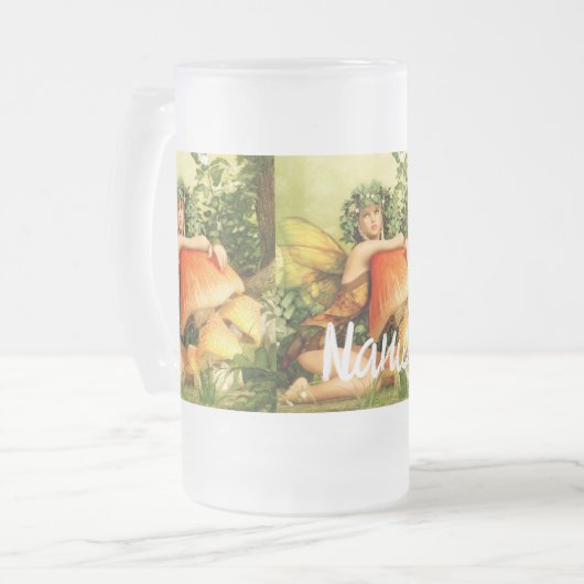 Mushroom Fee Thunder_Cove Mattglas Bierglas (Vorderseite Links)