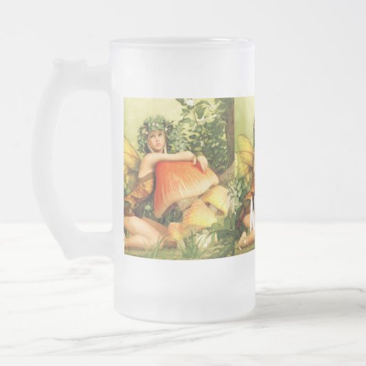 Mushroom Fee Thunder_Cove Mattglas Bierglas (Links)