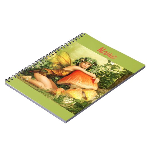 Mushroom Fee Thunder_Cove Notizblock (Linke Seite)