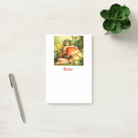 Mushroom Fee Thunder_Cove Post-it Klebezettel (Büro)