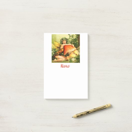 Mushroom Fee Thunder_Cove Post-it Klebezettel (Auf Schreibtisch)