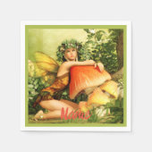 Mushroom Fee Thunder_Cove Serviette (Vorderseite)