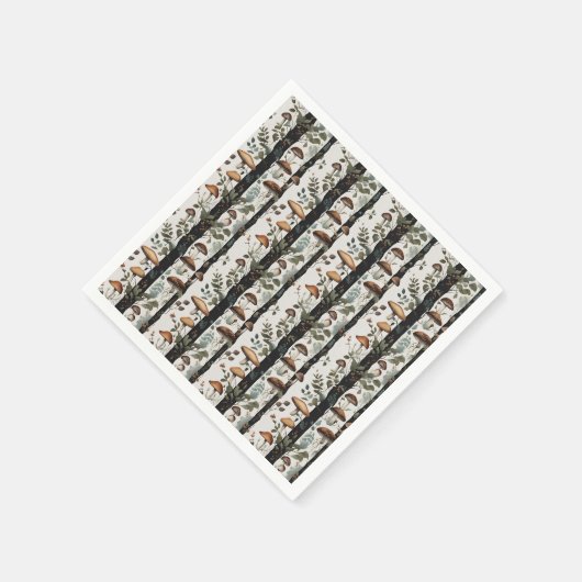 Mushroom Fields Serviette (Ecke)