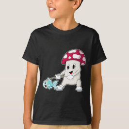 Mushroom Fisher Fish T-Shirt