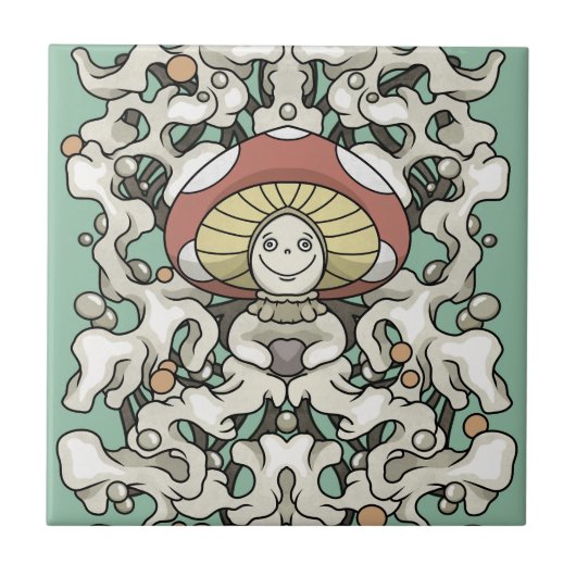 Mushroom Fliese (Vorderseite)