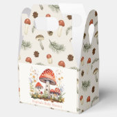 Mushroom Floral Baby Dusche Geschenkschachtel (Geöffnet)