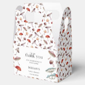 Mushroom Forest Baby Dusche Geschenkschachtel (Geöffnet)