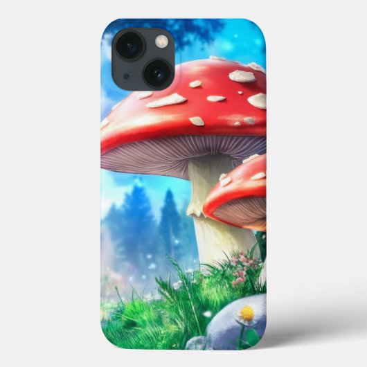 Mushroom Forest Fantasy Art Case-Mate iPhone Hülle (Rückseite)