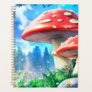 Mushroom Forest Fantasy Art Planer