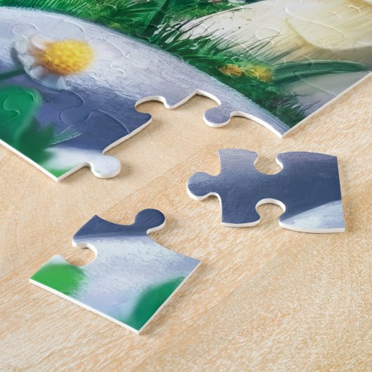 Mushroom Forest Fantasy Art Puzzle (Seite)