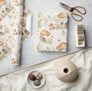 Mushroom Forest I Fairy Tale Kids Geschenkpapier