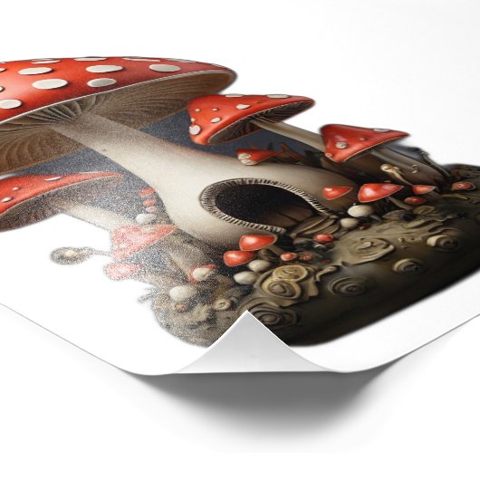 Mushroom Fotodruck (Ecke)