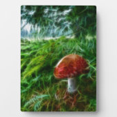 Mushroom Fraktal Forest Fotoplatte (Vorderseite)