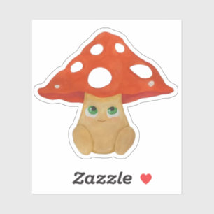 Mushroom Friend Aufkleber