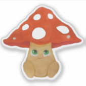 Mushroom Friend Aufkleber (Vorderseite)