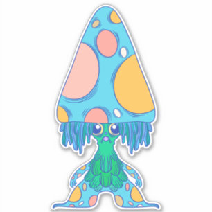 Mushroom Friend Aufkleber
