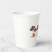 MUSHROOM FRIENDS KAFFEE TASSE PAPPBECHER (Rechts)