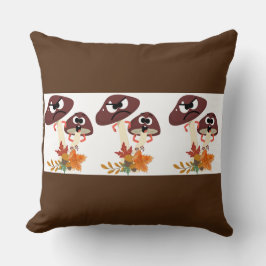 MUSHROOM FRIENDS KISSEN