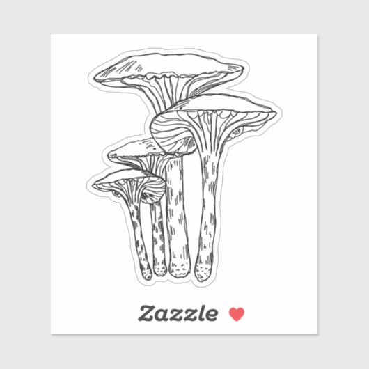 Mushroom Friends Sticker (Blatt)