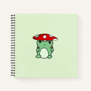 Mushroom Froggy-Notebook Notizblock