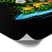 Mushroom Frogs Poster (Ecke)