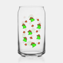 Mushroom Frosch Pattern