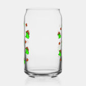 Mushroom Frosch Pattern Dosenglas (Rechts)