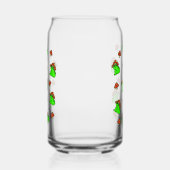 Mushroom Frosch Pattern Dosenglas (Links)