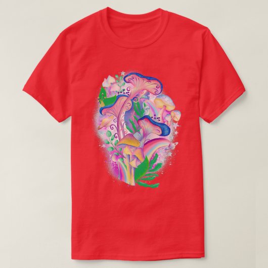 Mushroom Galaxy T-Shirt (Design vorne)