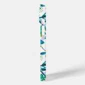 Mushroom Garden blau Case-Mate iPhone Hülle (Rückseite / Links)