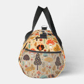 Mushroom Garden Cream Duffel Bag Duffle Bag (Rechts)
