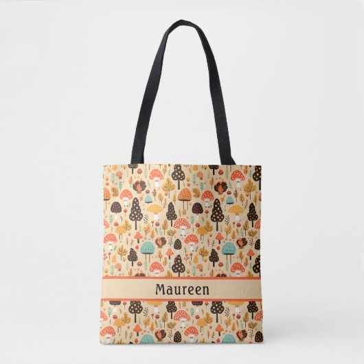 Mushroom Garden Tasche (Vorderseite)