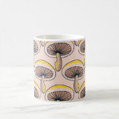 Mushroom Garden: Vintages Naturemuster Kaffeetasse (Mittel)