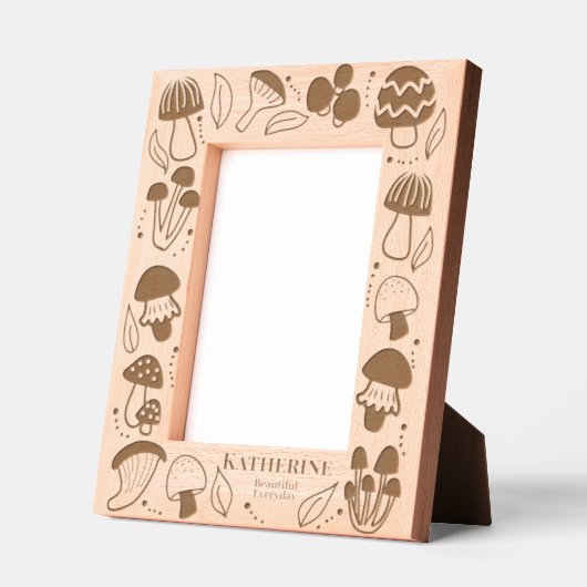 Mushroom Geätzte Rahmen (Links)