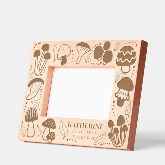 Mushroom Geätzte Rahmen (Links)