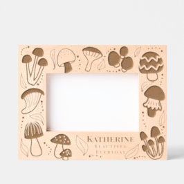 Mushroom Geätzte Rahmen