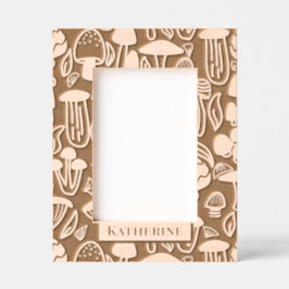 Mushroom Geätzte Rahmen