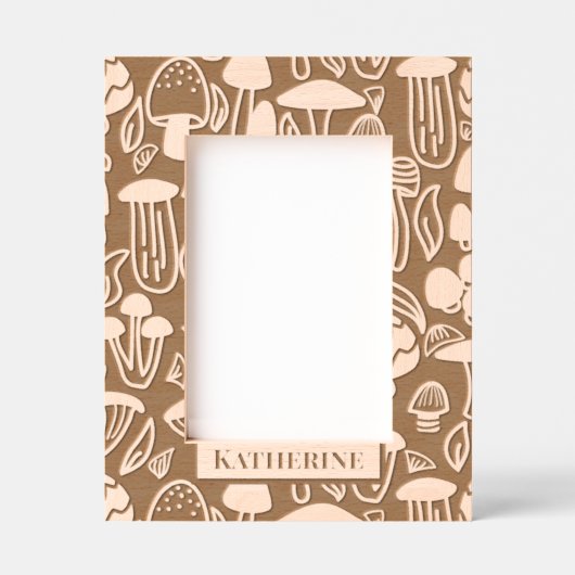 Mushroom Geätzte Rahmen (Vorderseite)