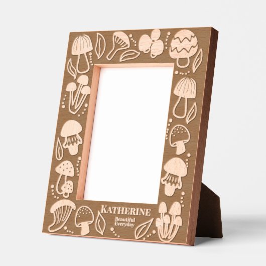 Mushroom Geätzte Rahmen (Links)