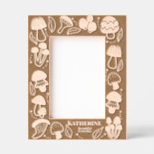Mushroom Geätzte Rahmen (Vorderseite)