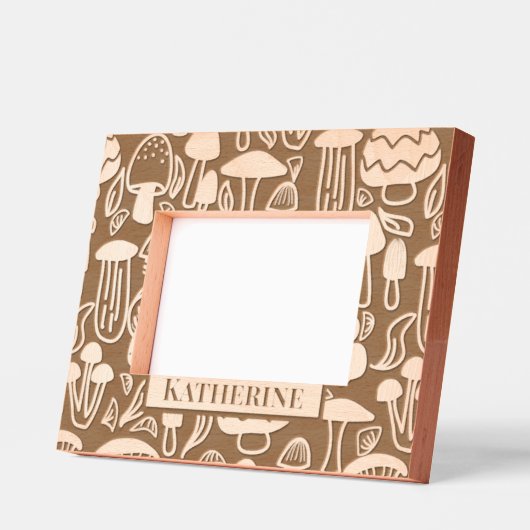 Mushroom Geätzte Rahmen (Links)