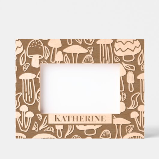 Mushroom Geätzte Rahmen (Vorderseite)