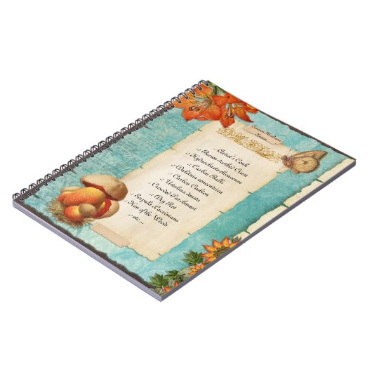 Mushroom-Genuss Notizblock (Linke Seite)